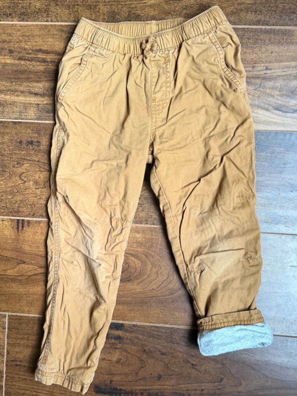 Tea Collection Cozy Does It Lined Pants :: Acorn
